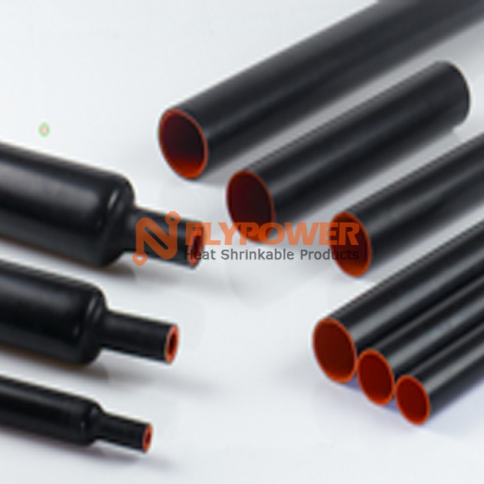 SEMI-CONDUCTING/INSULATION DOUBLE LAYER HEAT SHRINKABLE TUBING  BH-DWT